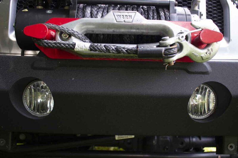 Jeep Wrangler JL Front Bumper - Fishbone Offroad - Mako Front - Black textured powder coat - `18-`27